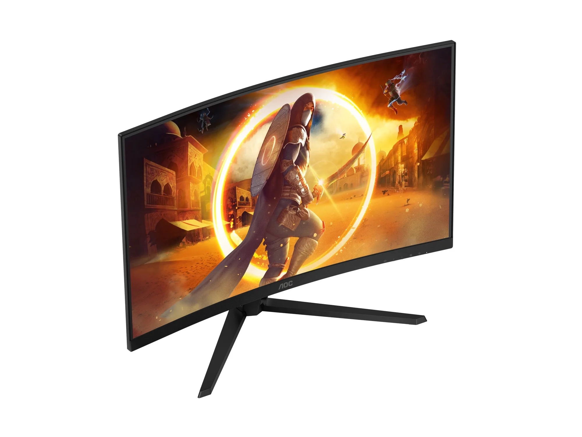 AOC CQ32G4VE – 31.5" QHD žaidimų monitorius, 180 Hz, 1 ms, VA, 2x HDMI